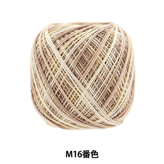 钩编线 『Olympus钩编线 黄金票＃40 10G（混合）M16颜色” Olympus