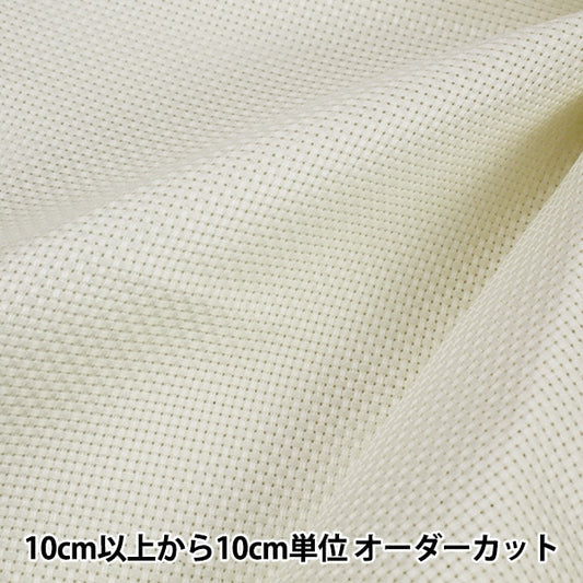 [来自数量1] 刺绣布 “ Mansel Java Cross 11计数45折 - 白人” Mansell Mansel