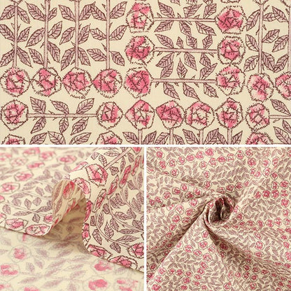 [From quantity 5] Fabric "Liberty Liberty Print Tana lawn Sleeping Rose 3630275-BE] Liberty Japan