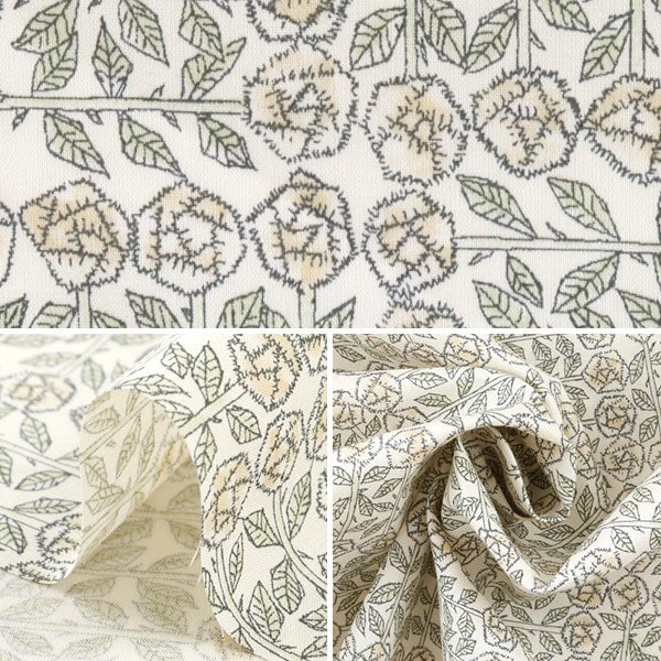 [From quantity 5] Fabric "Liberty Liberty Print Tana lawn Sleeping Rose 3630275-DE] Liberty Japan