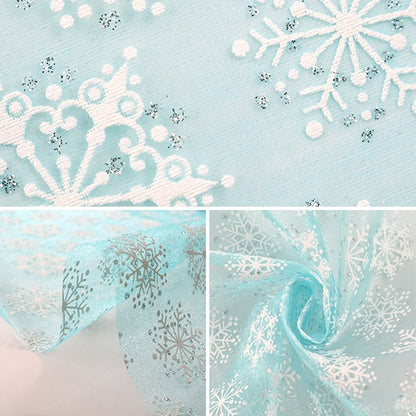 [来自数量5] 织物 “ Organdy Snow Crembyal浅蓝色”