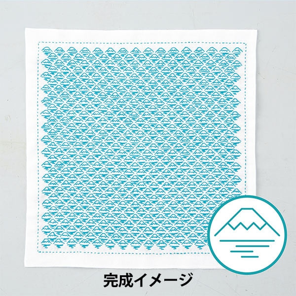 Embroidery kit "At a glanceSashikoKit Fuji (origami) SK-397] Olympus