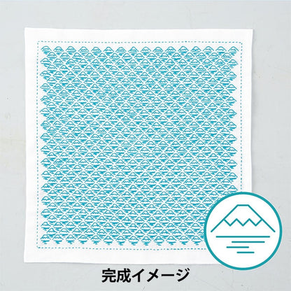Embroidery kit "At a glanceSashikoKit Fuji (origami) SK-397] Olympus