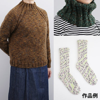 Fall and winterYarn "CHIPSPIRAL (Chip Spiral) No. 1" DARUMA DARUMA Yokota