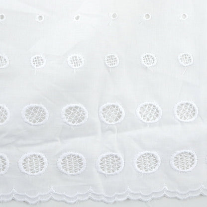 [From quantity 5] RaceRibbonTape "Cotton lace width about 12cm wide wide 14446-1"