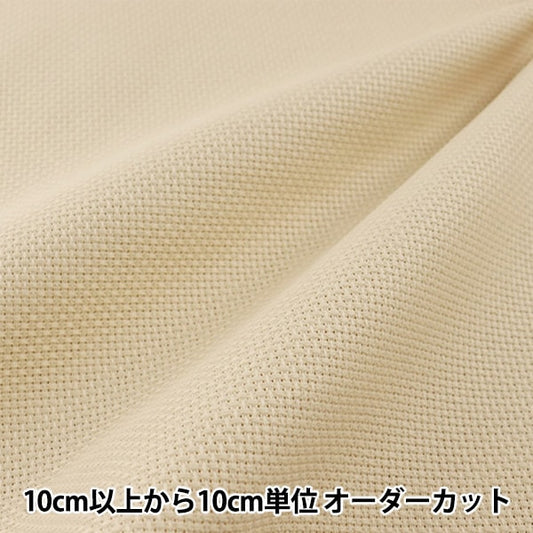 [来自数量1] 刺绣布 “ 1100号印度布13计数50 Meres Ivory 1135-9” Lecien Lecien Cosmo Cosmo