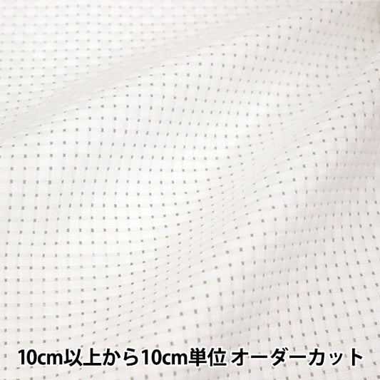[来自数量1] 刺绣布 “ No.3000 Java Cross 25（粗糙）6计数25眼睛白色3011-9” Lecien Lecien Cosmo Cosmo