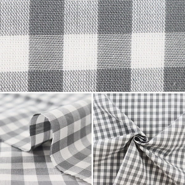 [From quantity 5] Fabric "Dyeing Gum Large Gray CO-GIL-GY"