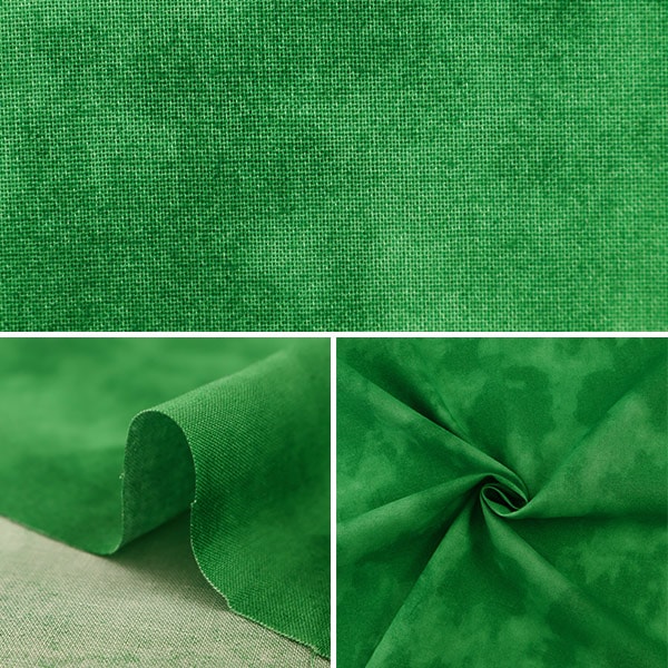 [From quantity 5] Fabric "Mura dyed print green 87422-1-47"