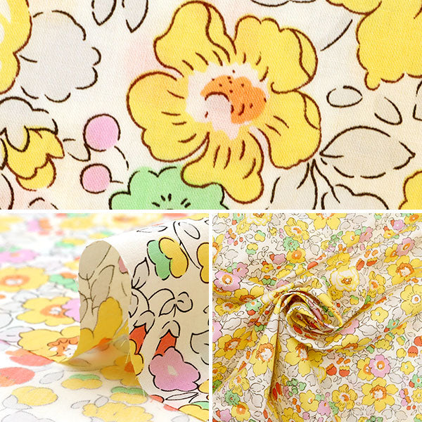 [From quantity 5] Fabric "Liberty Liberty Print Tana lawn Betzy 3332019-LWE] Liberty Japan