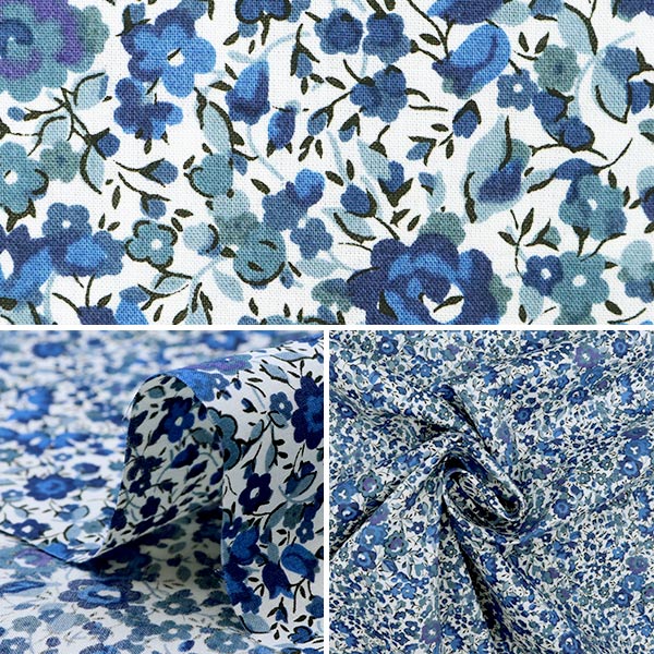 [From quantity 5] Fabric "Liberty Liberty Print Tana lawn Emma and Georgina 3631251-LBE] Liberty Japan
