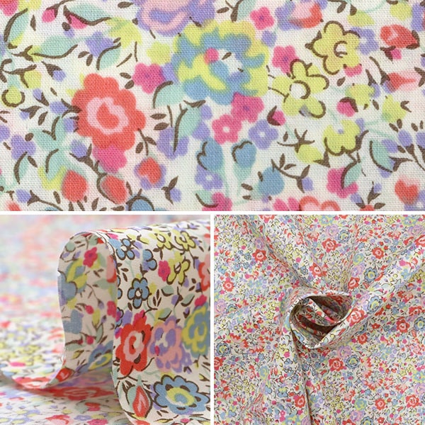 [From quantity 5] Fabric "Liberty Liberty Print Tana lawn Emma and Georgina 3631251-LLE] Liberty Japan