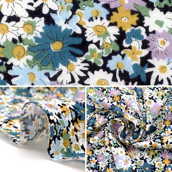 [From quantity 5] Fabric "Liberty Liberty Print 60/2 Tenjiku Liby 36300125-BK" Liberty Japan