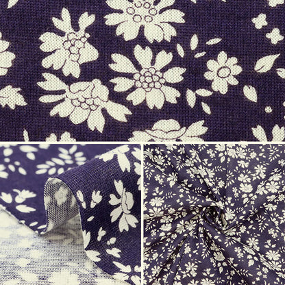 [From quantity 5] Fabric "Liberty Liberty Print 60/2 Tenjiku Capel 3333055-BBK" Liberty Japan