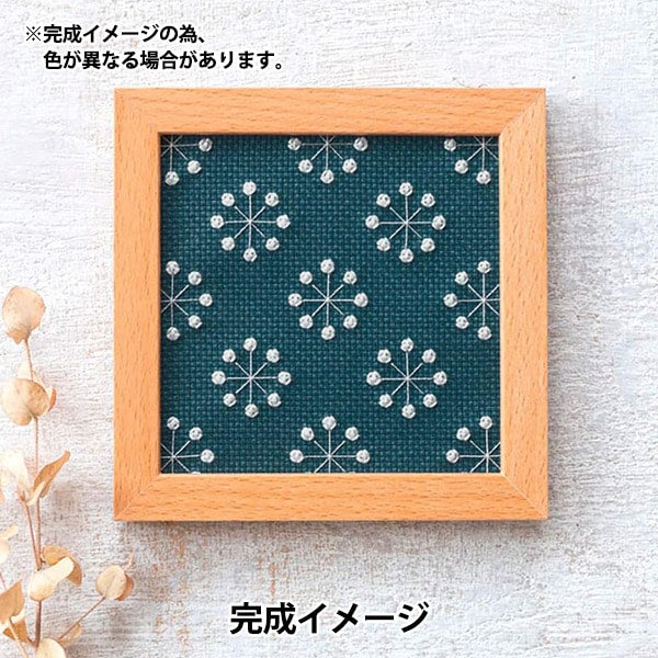 Embroidery kit "Small frame octagram 2706" Lecien Lecien COSMO Cosmo