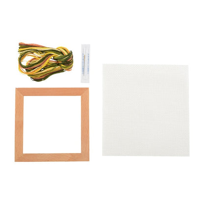 Embroidery kit "Small flower frame dandelion 886" lecien Lecien COSMO Cosmo