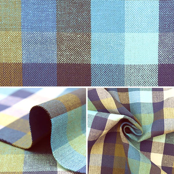 [From quantity 5] Fabric "Advanced dyeingOxfordBlock check 16kec-540A]