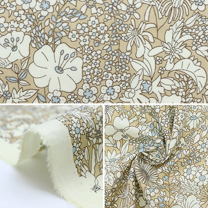 [From quantity 5] Fabric "Liberty Liberty Print Tana lawn Patrick Gordon 3801160-YE] Liberty Japan