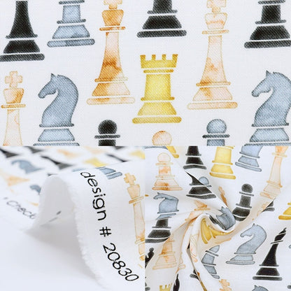 [From quantity 5] Fabric "USA cotton checkmate 20830-15"