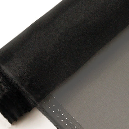 [From quantity 5] Fabric "MONO-CHFFON (Monosifon) Black FW400-FB"