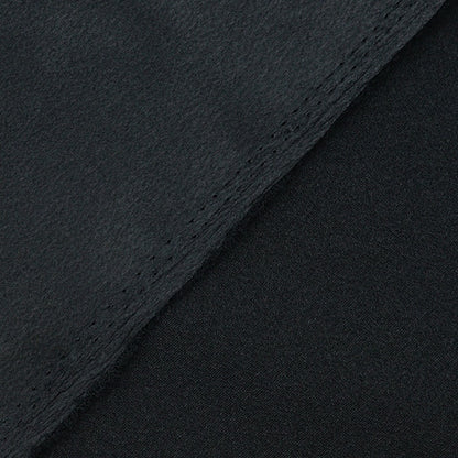 [From quantity 5] Fabric 『satin-back crepe Black 448-11]