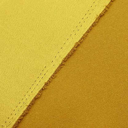 [From quantity 5] Fabric 『satin-back crepe Gold 448-14]