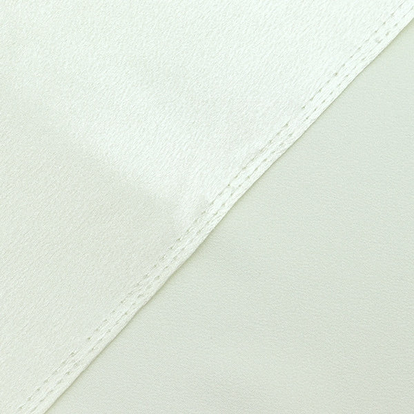 [From quantity 5] Fabric 『satin-back crepe Cream 448-17]