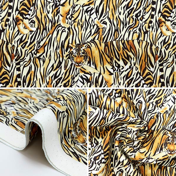 [From quantity 5] Fabric "USA Cotton Wild Camer Trigger pattern WILD-C8908"