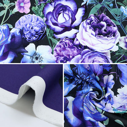 [From quantity 5] Fabric "USA Cotton Floral Dreams Flower Pattern FLEUR-CD8876"