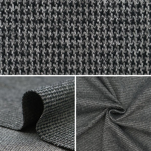 [From quantity 5] Fabric "Stretch Wool Togen Sora Solotex Full Fran Gray YG11060-1"