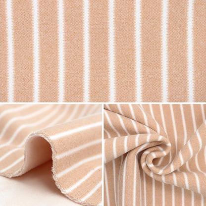 Fabric "Bonding knit Cut Cloth Approximately 85cm x 90cm Border beige BN202P-01BE]