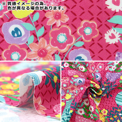 [来自数量5] 织物 “美国棉花中心和平蓝绿色DCX9949-TEAL”