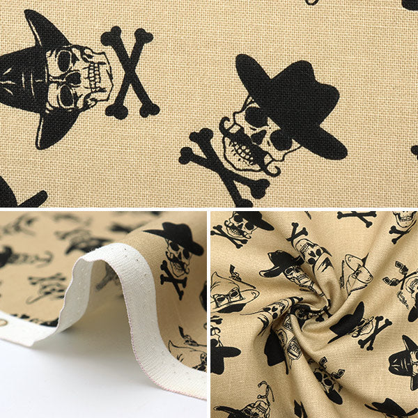 [From quantity 5] Fabric "USA Cotton The Good The Bad & The Agley 1958-Ceder"