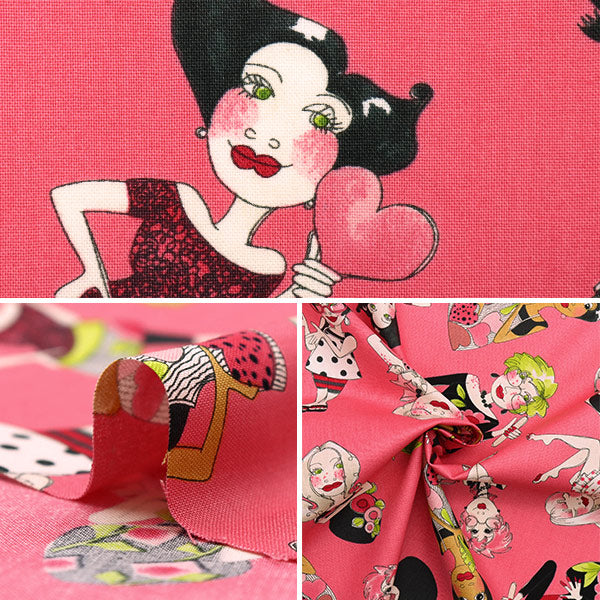 [From quantity 5] Fabric "USA Cotton Loralie Designs Tosd Luccers 692-254"