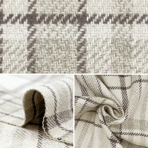 [From quantity 5] Fabric "Tsuydoton Light Beige RMD3237-01"