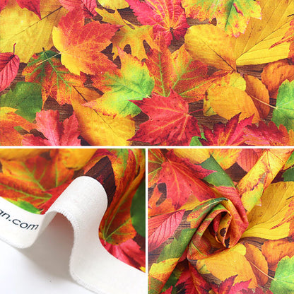[From quantity 5] Fabric "USA Cotton Imagine's Nature (Autumn Type) 20910-268"