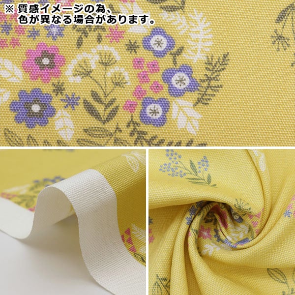 [来自数量5] 织物 “ Momen-T（时刻） 牛津布 花图案蓝色142-1265-B3]
