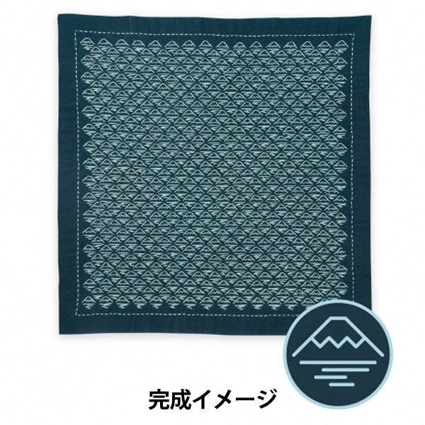 Embroidery kit "SashikoKit at a glance floral floral Fukin Mt. Fuji Ai SK-415] Olympus
