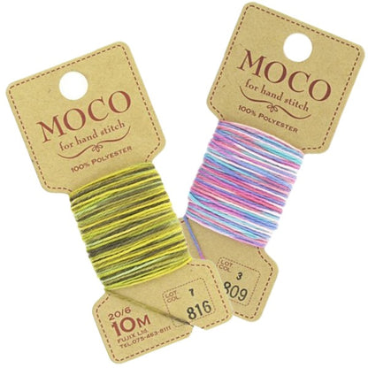 Embroidery thread "MOCO paper box set D (gradation 20 colors) 1299700" FUJIX Fujix