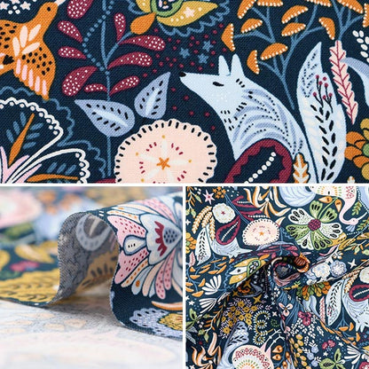 [From quantity 5] Fabric "USA Cotton Zanadu 2062-Peacock"
