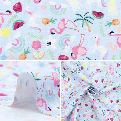 [From quantity 5] Fabric "USA Cotton Summer Time D2125-Maui"