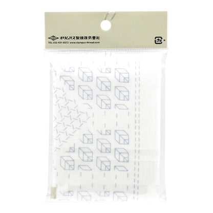 Embroidery Fabric "Hanabin cloth Pack Sakura White H-1107" Olympus