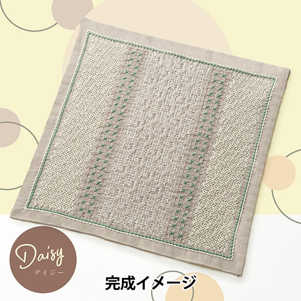 Embroidery kit "SashikoKit at a glance at the glance La Bouquetiere Daisy SK434] Olympus