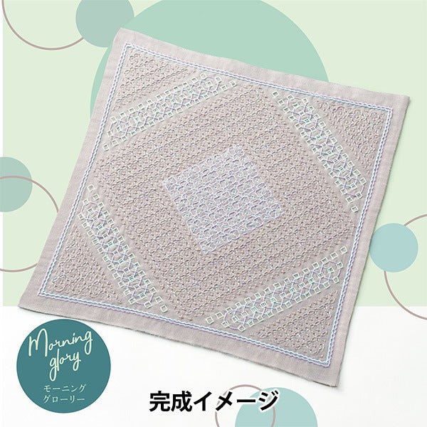 Embroidery kit "SashikoKit at a glance at a glance La Bouquetiere Morning Glory SK435] Olympus