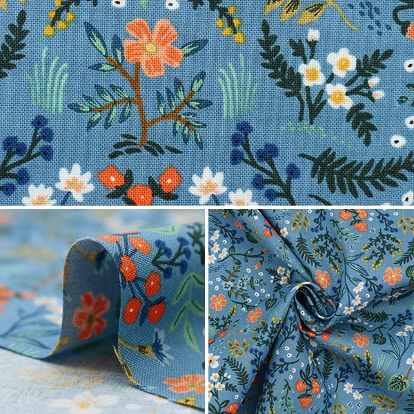 [From quantity 5] Fabric "USA Cotton Wildwood RP105-BL4M"