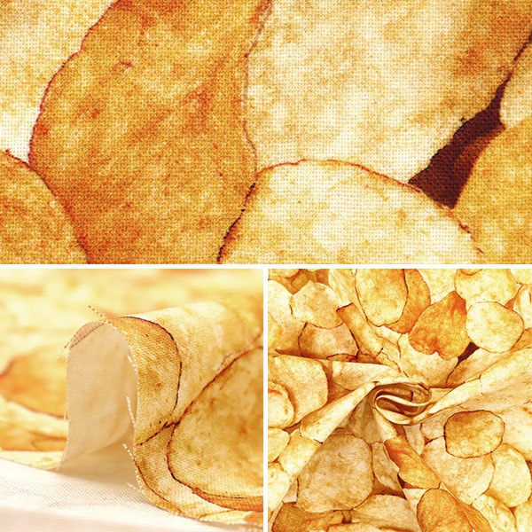 [From quantity 5] Fabric "USA cotton potato chips 12751-33"