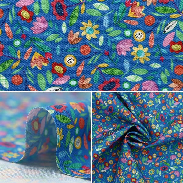 [From quantity 5] Fabric "USA Cotton Pack Doflal Blue 28954-W"