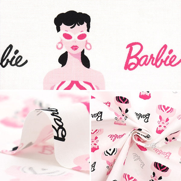 [From quantity 5] Fabric "USA Cotton Barbie White C9730-WHITE"