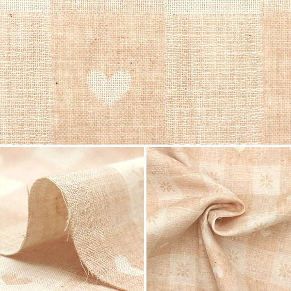 [From quantity 5] Fabric "Organic cotton double gauze R-0529-J-9]