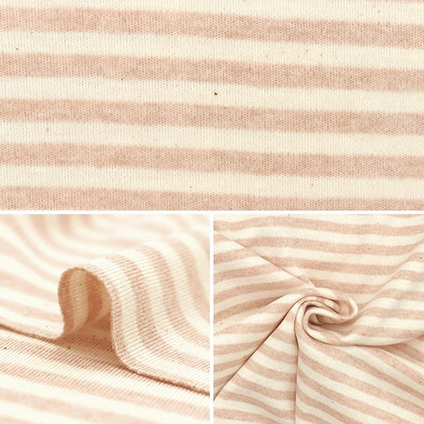 [From quantity 5] Fabric "Organic cotton smooth border pattern R-0529-SB1"